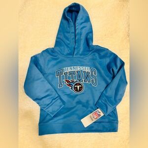 4T Tennessee Tiny Titans  Blue Hoodie Jacket NFL Team Apparel football 🏈 NWT